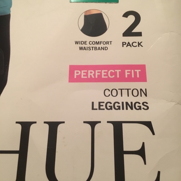 Hue 2 pack leggings Multiple sizes black  NWT - Picture 5 of 8